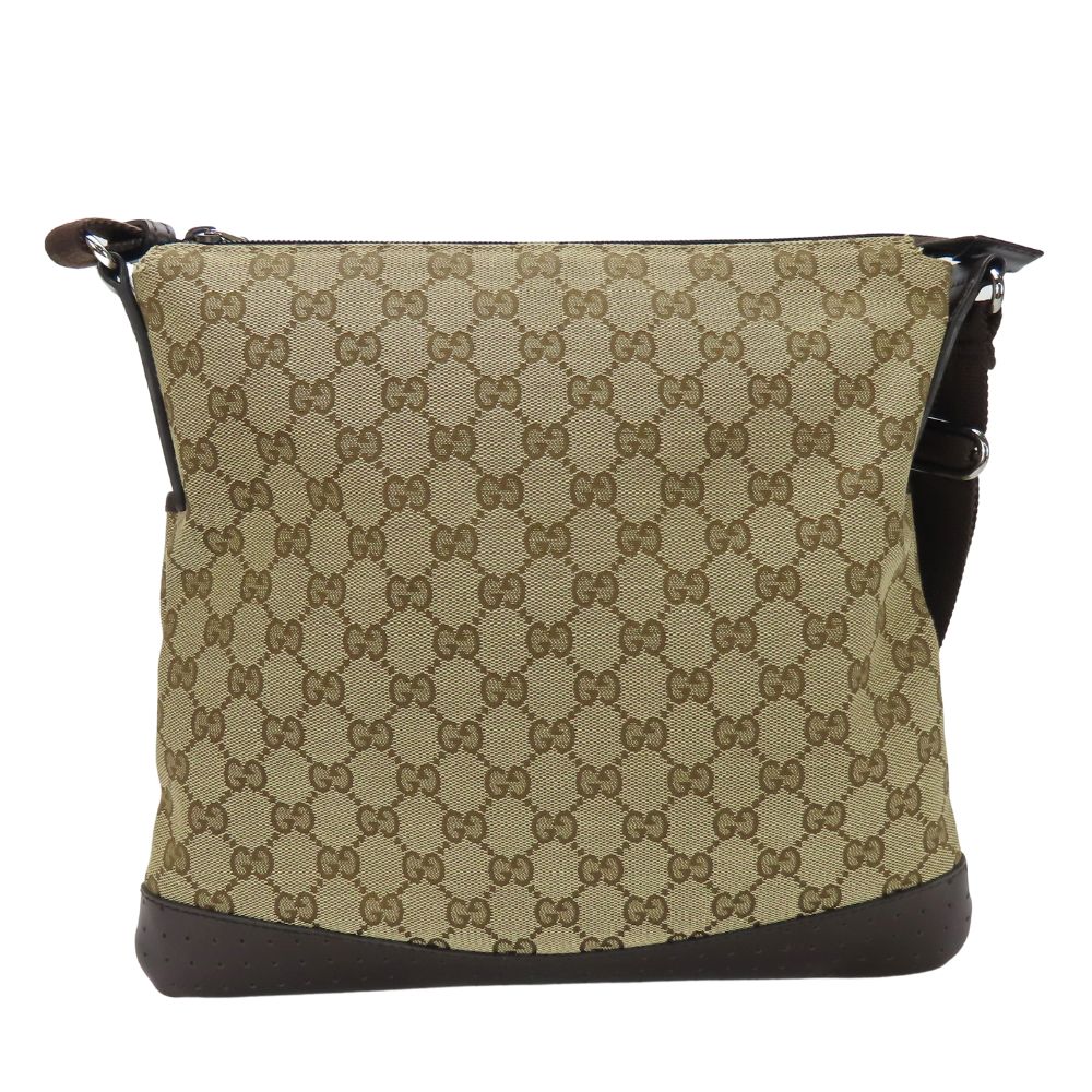 GUCCI Shoulder Bag 145857 GG canvas beige