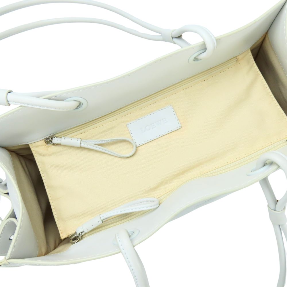 LOEWE Tote Bag leather white