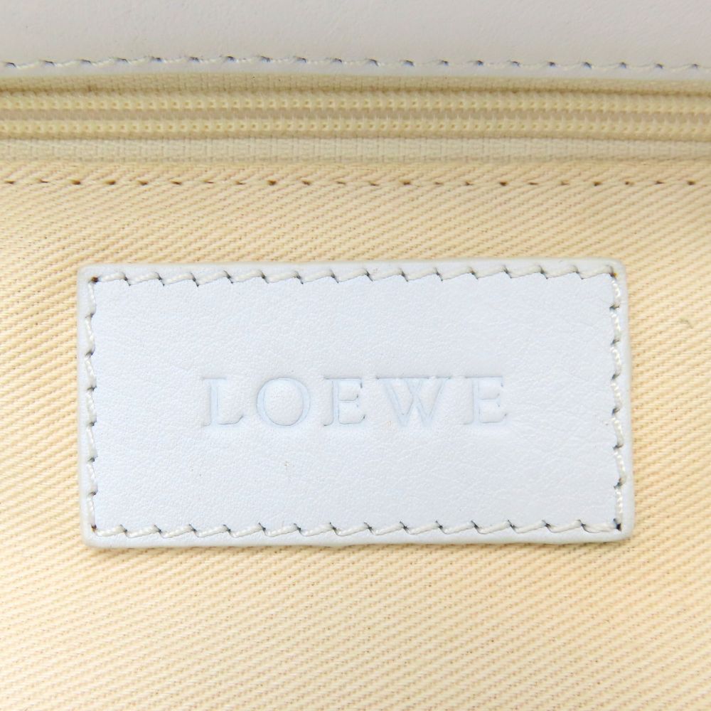 LOEWE Tote Bag leather white