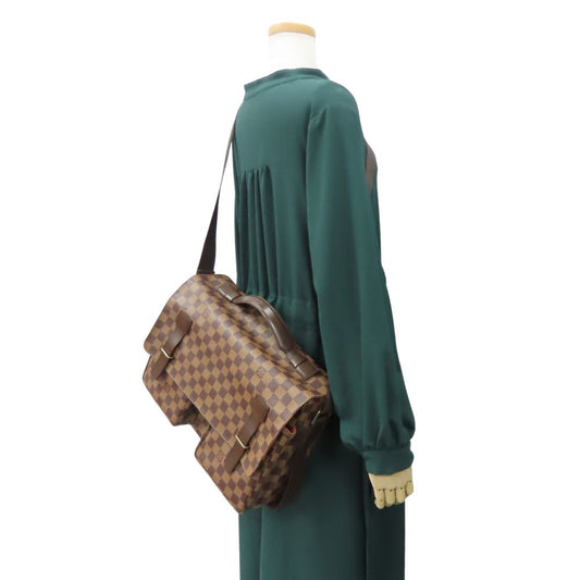 LOUIS VUITTON Shoulder Bag N42270 Damier Ebene Broadway mens Used Authentic