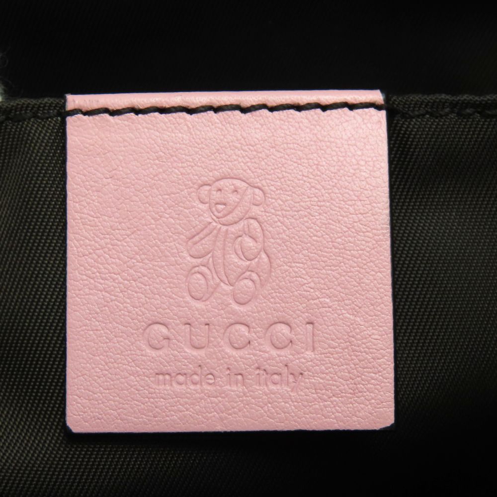 GUCCI Handbag 297557 GG Supreme canvas, leather beige Chilled license Women Used Authentic