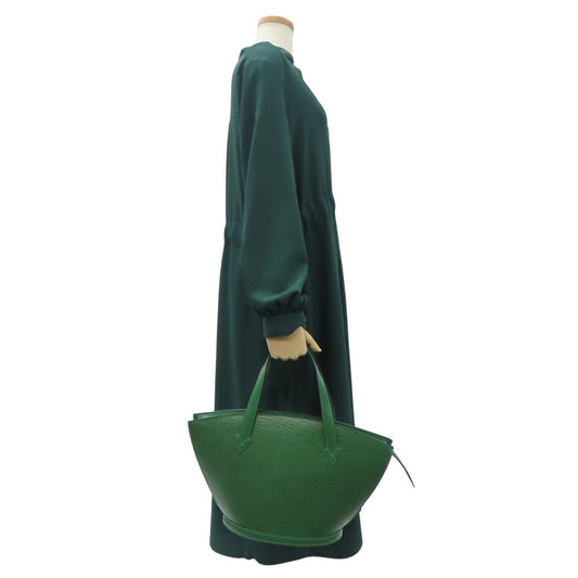 LOUIS VUITTON Handbag M52274 Epi Leather Borneo Green Sun jack Women Used Authentic