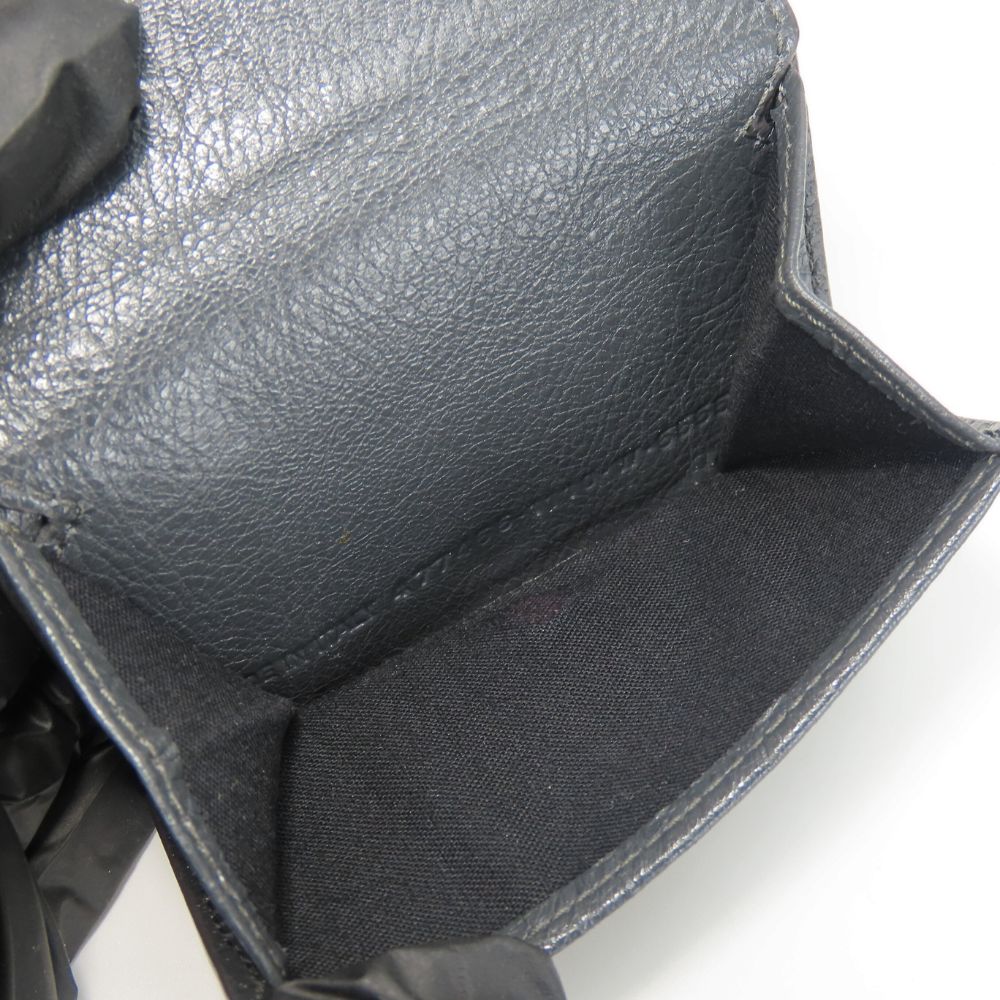 BALENCIAGA Tri-fold wallet 477455 leather gray