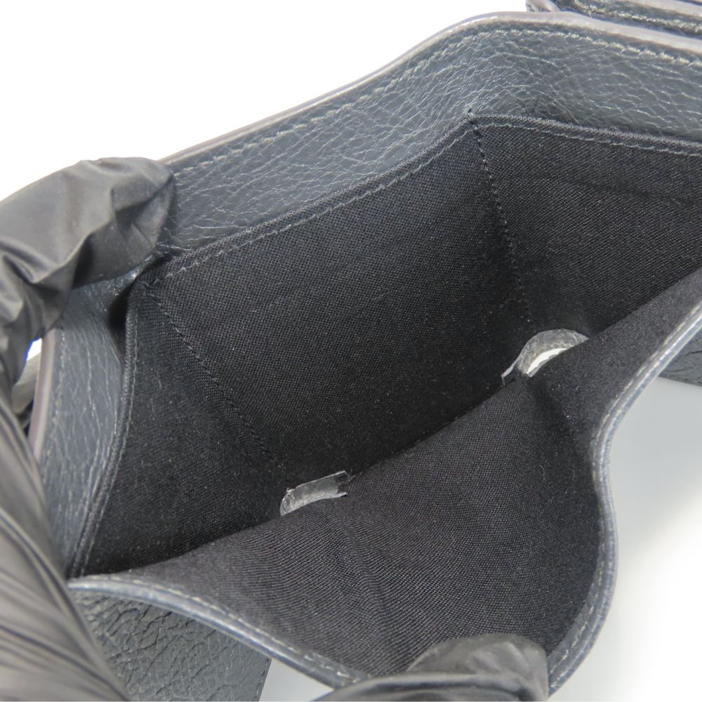 BALENCIAGA Tri-fold wallet 477455 leather gray