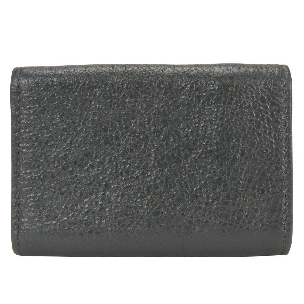 BALENCIAGA Tri-fold wallet 477455 leather gray