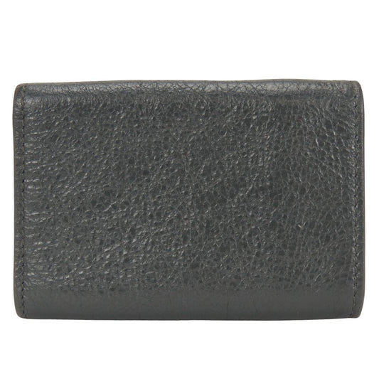 BALENCIAGA Tri-fold wallet 477455 leather gray