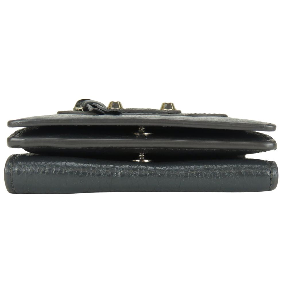 BALENCIAGA Tri-fold wallet 477455 leather gray