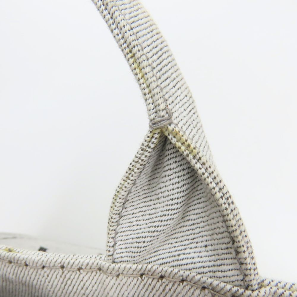 PRADA Handbag 1BG439 canvas gray CANAPA Canapa