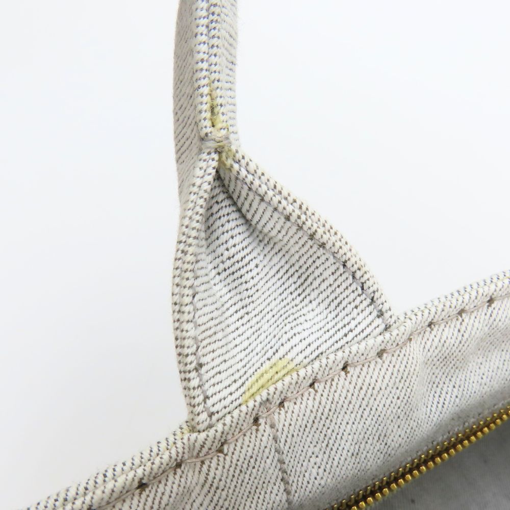 PRADA Handbag 1BG439 canvas gray CANAPA Canapa
