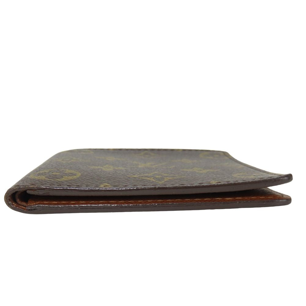 LOUIS VUITTON Bifold Wallet M60883 Monogram Brown Porte Billets 10 Cartes Crdit