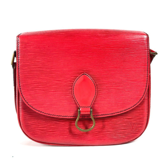 LOUIS VUITTON Shoulder Bag M52197 Epi Leather Red Epi Saint-Cloud