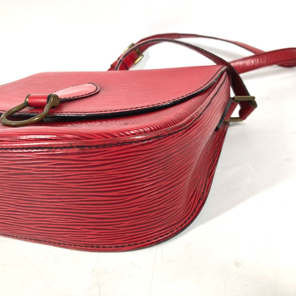 LOUIS VUITTON Shoulder Bag M52197 Epi Leather Red Epi Saint-Cloud
