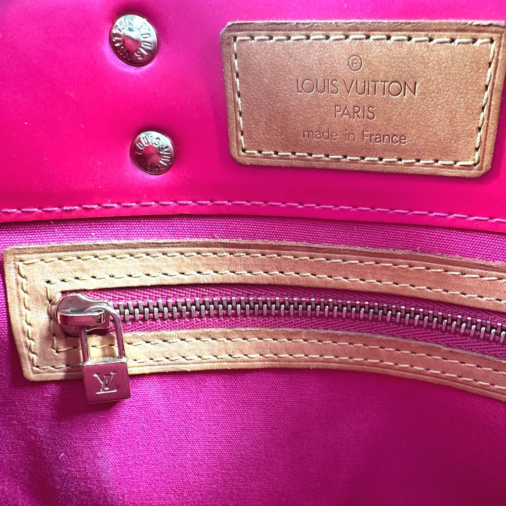 LOUIS VUITTON Tote Bag M91221 Monogram Vernis pink Monogram Vernis Lead PM Women Used Authentic