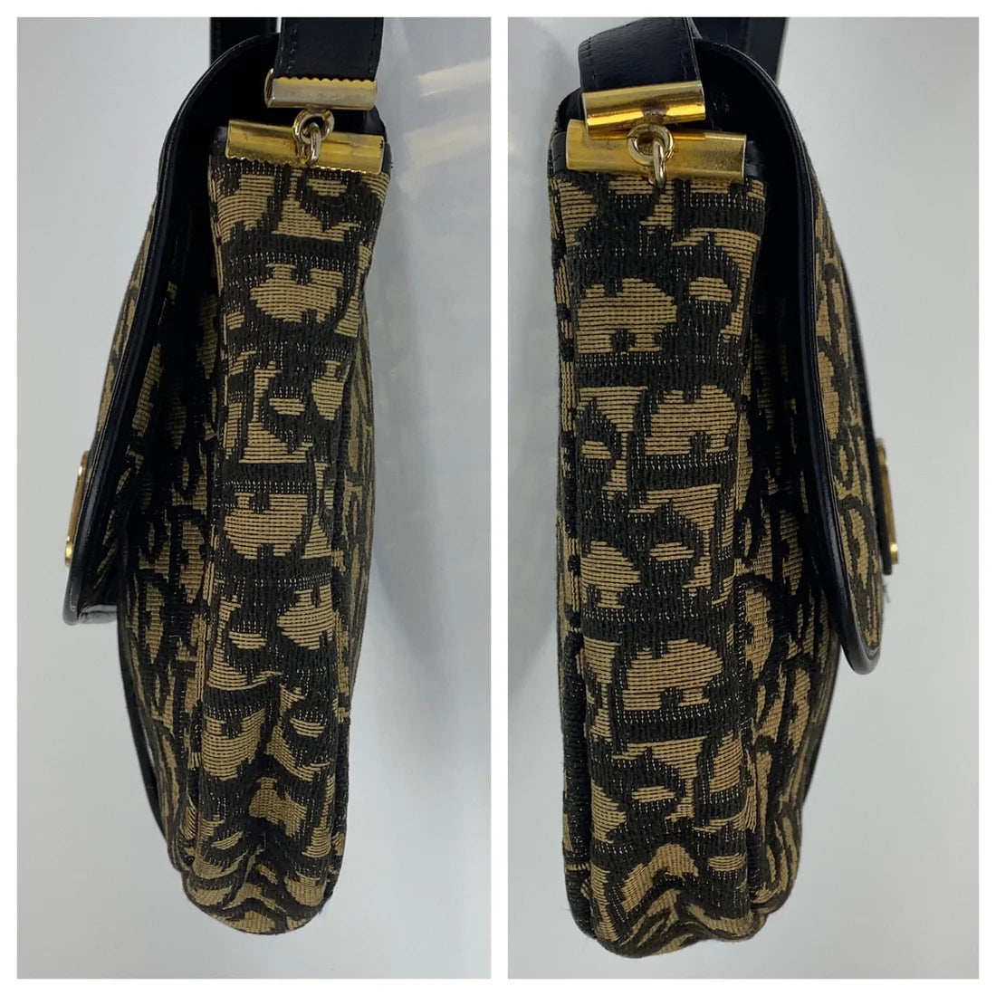 DIOR Monogram Oblique Shoulder Handbag