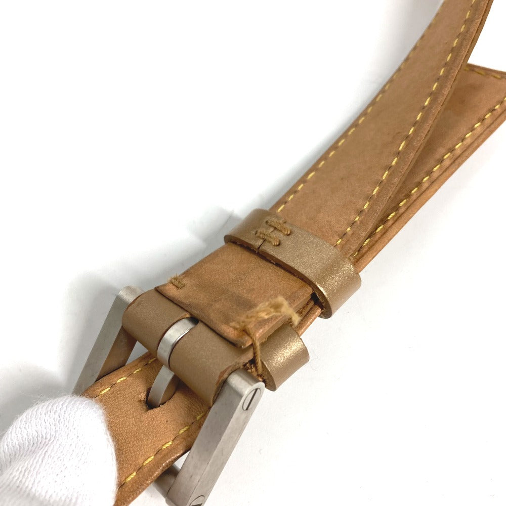 LOUIS VUITTON Shoulder Bag M55127 Monogram mat leather gold Monogram mat Alston Women Used Authentic
