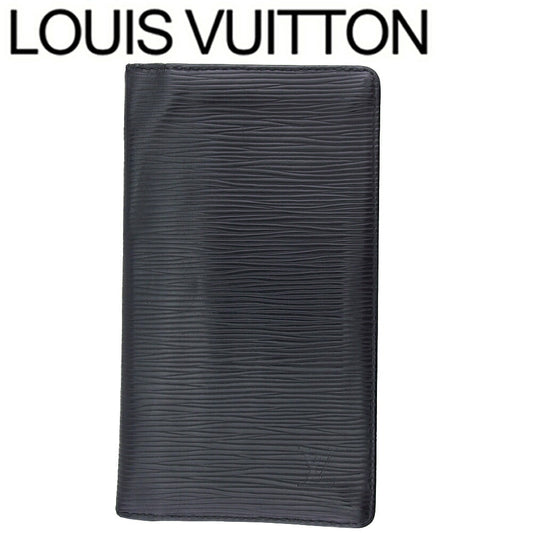 LOUIS VUITTON Bill Compartment M63212 Noir Porte Cartes Credit