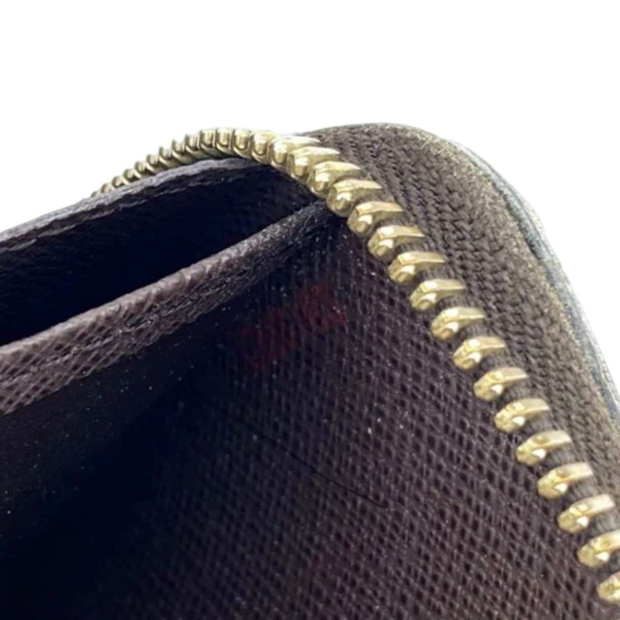 LOUIS VUITTON ZIPPY DAMIER EBENE LONG WALLET