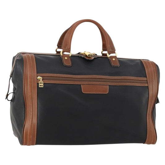 BALENCIAGA Boston Bag Leather Black Gold