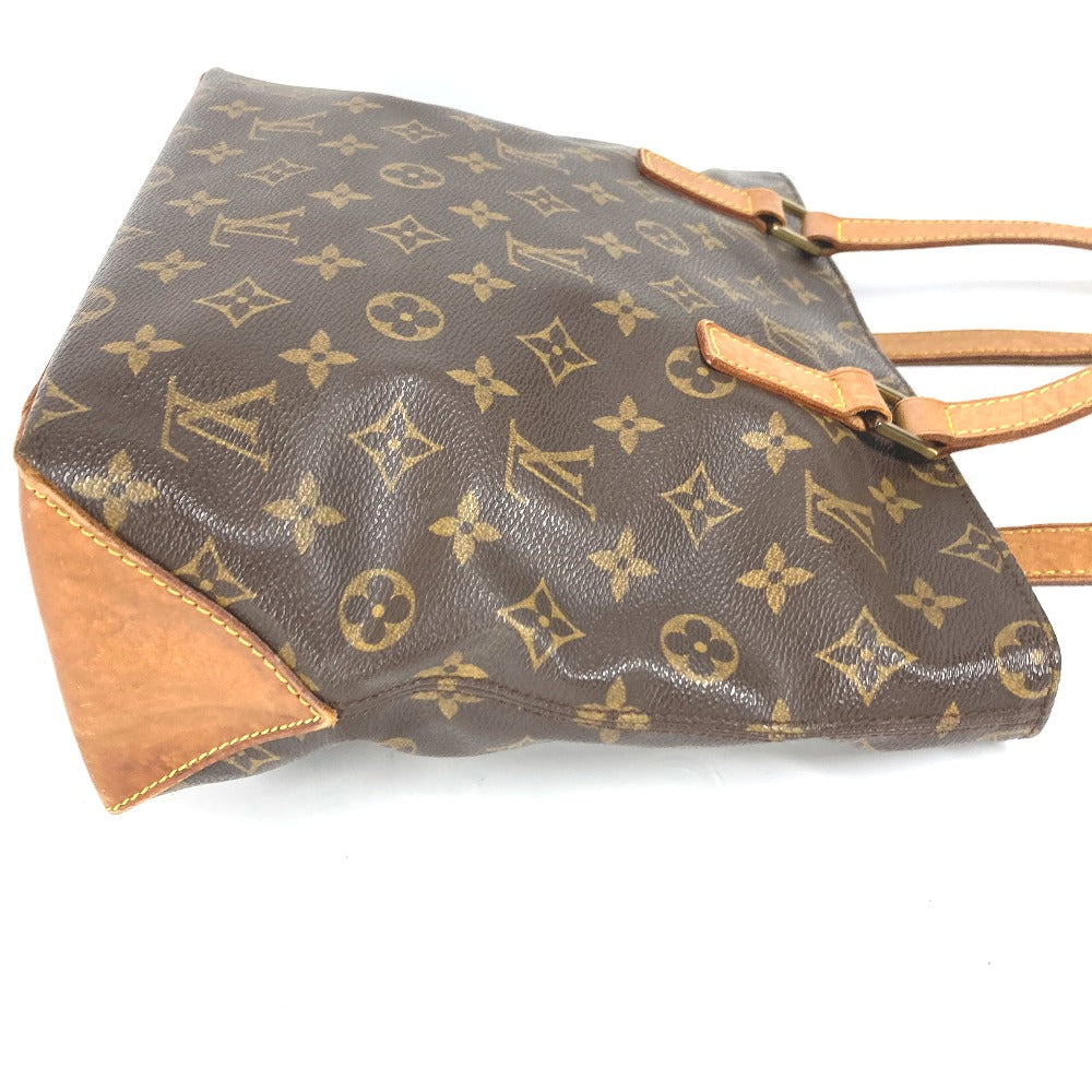 LOUIS VUITTON Shoulder Bag M51148 Monogram canvas Brown Monogram Cabas Piano Women Used Authentic