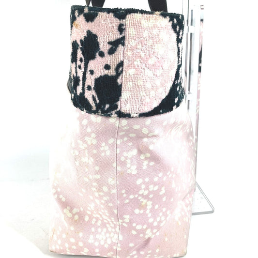 CHANEL Shoulder Bag cotton pink High Summer Pile Large CC COCO Mark