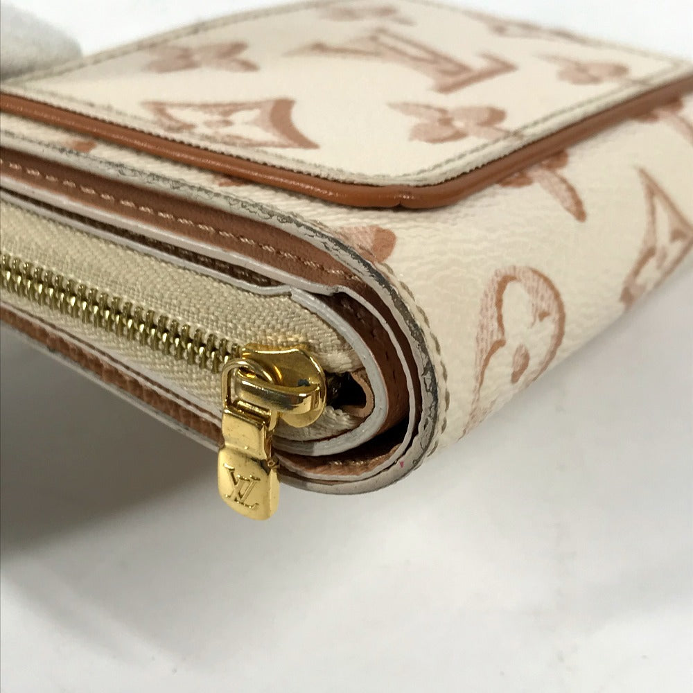 LOUIS VUITTON Folded wallet M81527 Monogram canvas White type Monogram Portefeuille Lou