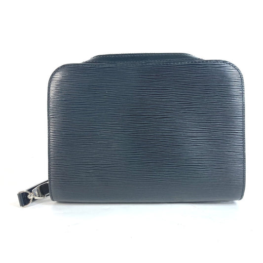LOUIS VUITTON business bag M59362 Epi Leather black Epi Osh mens Used Authentic