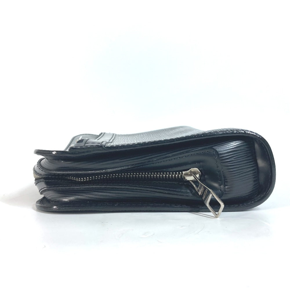 LOUIS VUITTON business bag M59362 Epi Leather black Epi Osh mens Used Authentic