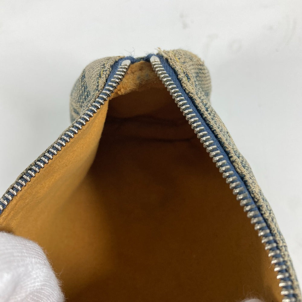LOUIS VUITTON Pouch M95081 Monogram denim blue Monogram denim Truth Speedy GM Women Used Authentic