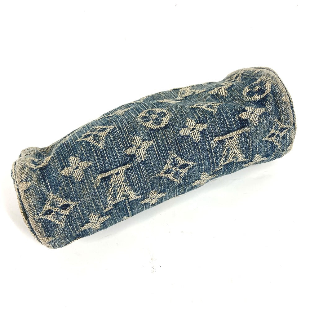 LOUIS VUITTON Pouch M95081 Monogram denim blue Monogram denim Truth Speedy GM Women Used Authentic