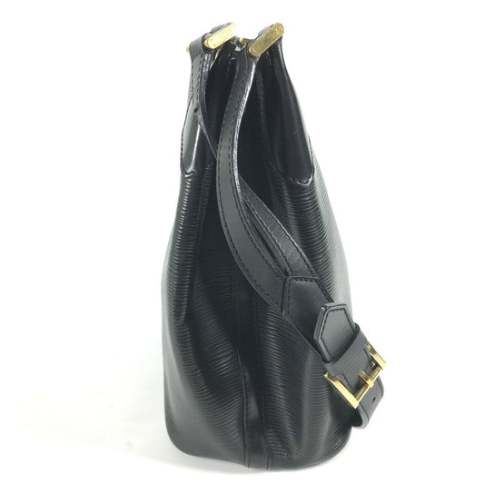 LOUIS VUITTON Shoulder Bag  M58892 Epi Leather black Epi Mandala MM Women Secondhand Authentic