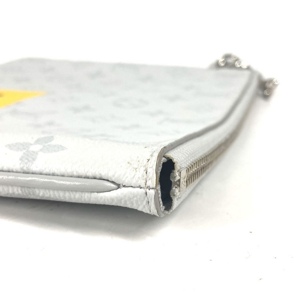 LOUIS VUITTON Clutch bag M68310 Monogram canvas white Monogram white Zipped pouch GM