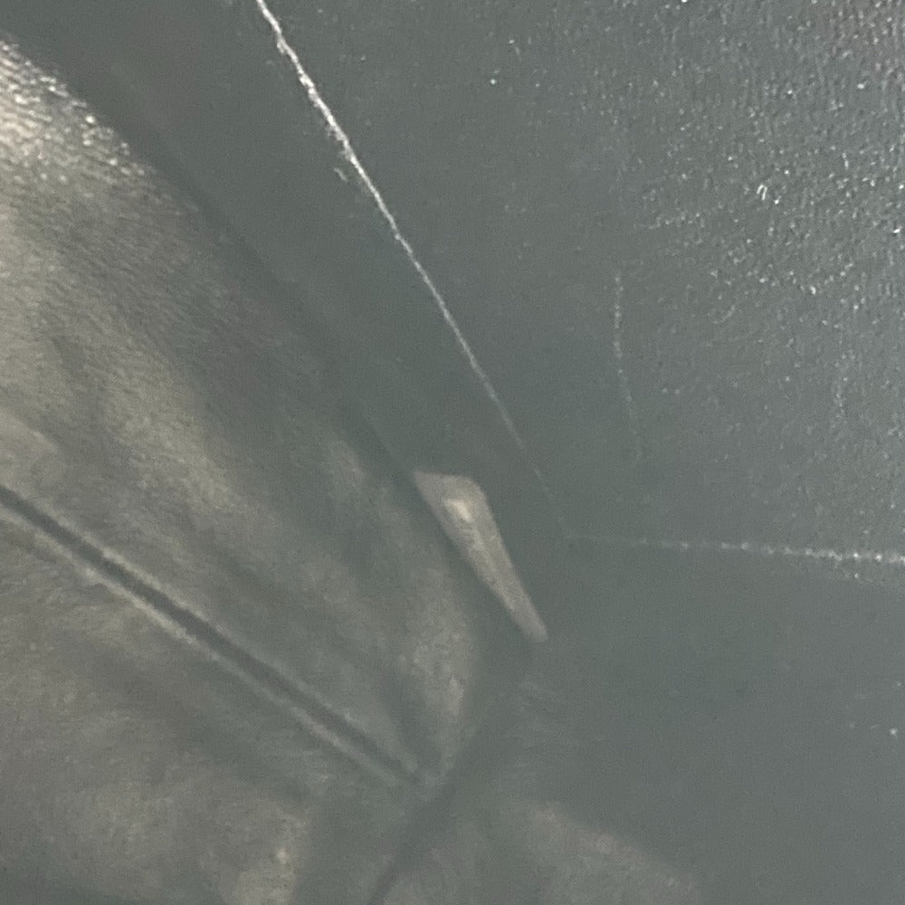 CHANEL Handbag canvas black vintage CC logo all-over pattern Women Used Authentic