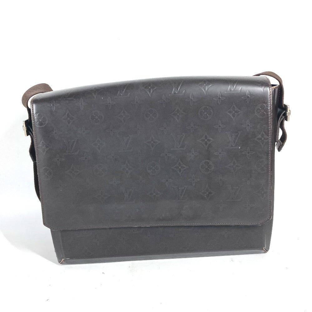 LOUIS VUITTON Shoulder Bag M46570 Monogram grass leather Brown Monogram Lace Fonzie mens Used Authentic
