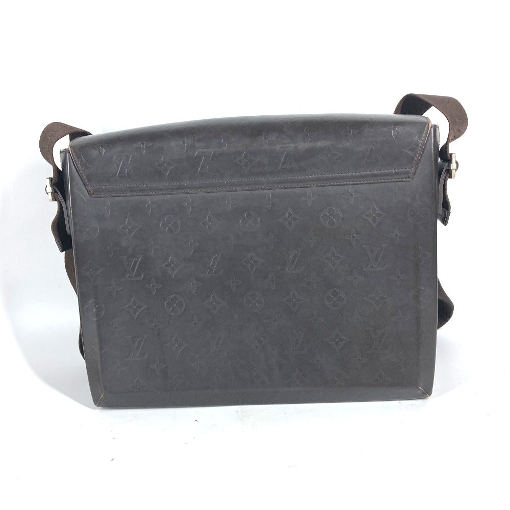 LOUIS VUITTON Shoulder Bag M46570 Monogram grass leather Brown Monogram Lace Fonzie mens Used Authentic
