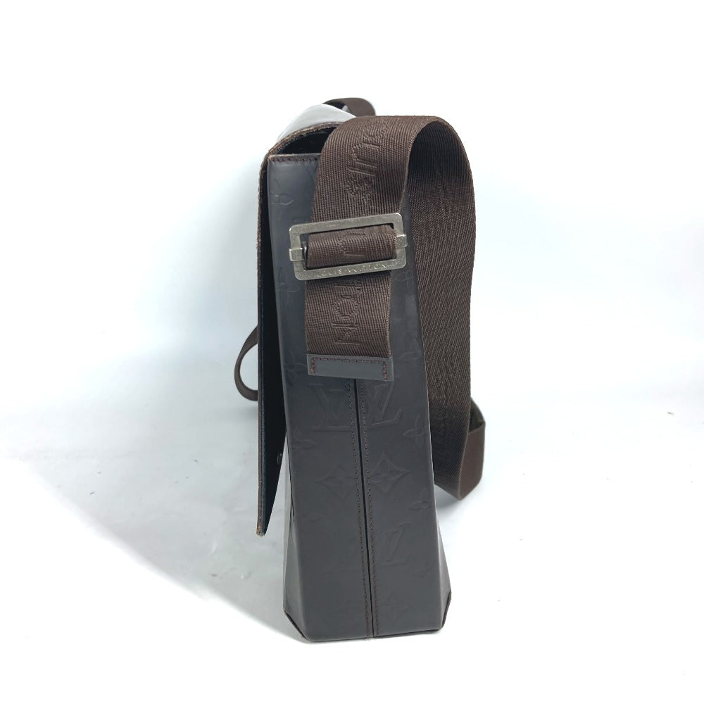 LOUIS VUITTON Shoulder Bag M46570 Monogram grass leather Brown Monogram Lace Fonzie mens Used Authentic