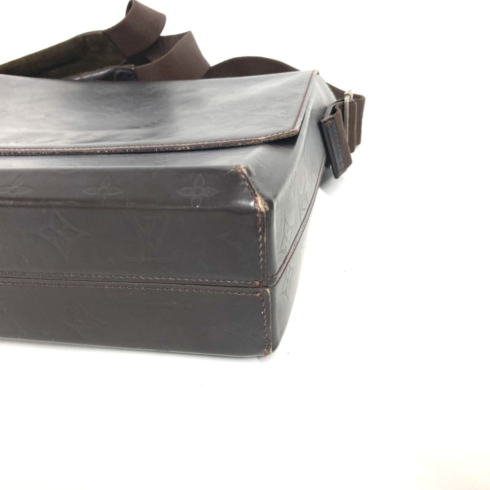 LOUIS VUITTON Shoulder Bag M46570 Monogram grass leather Brown Monogram Lace Fonzie mens Used Authentic