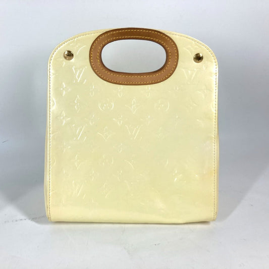 LOUIS VUITTON Handbag M91378 Monogram Vernis Canvas white Monogram Vernis Maple drive Women Used Authentic