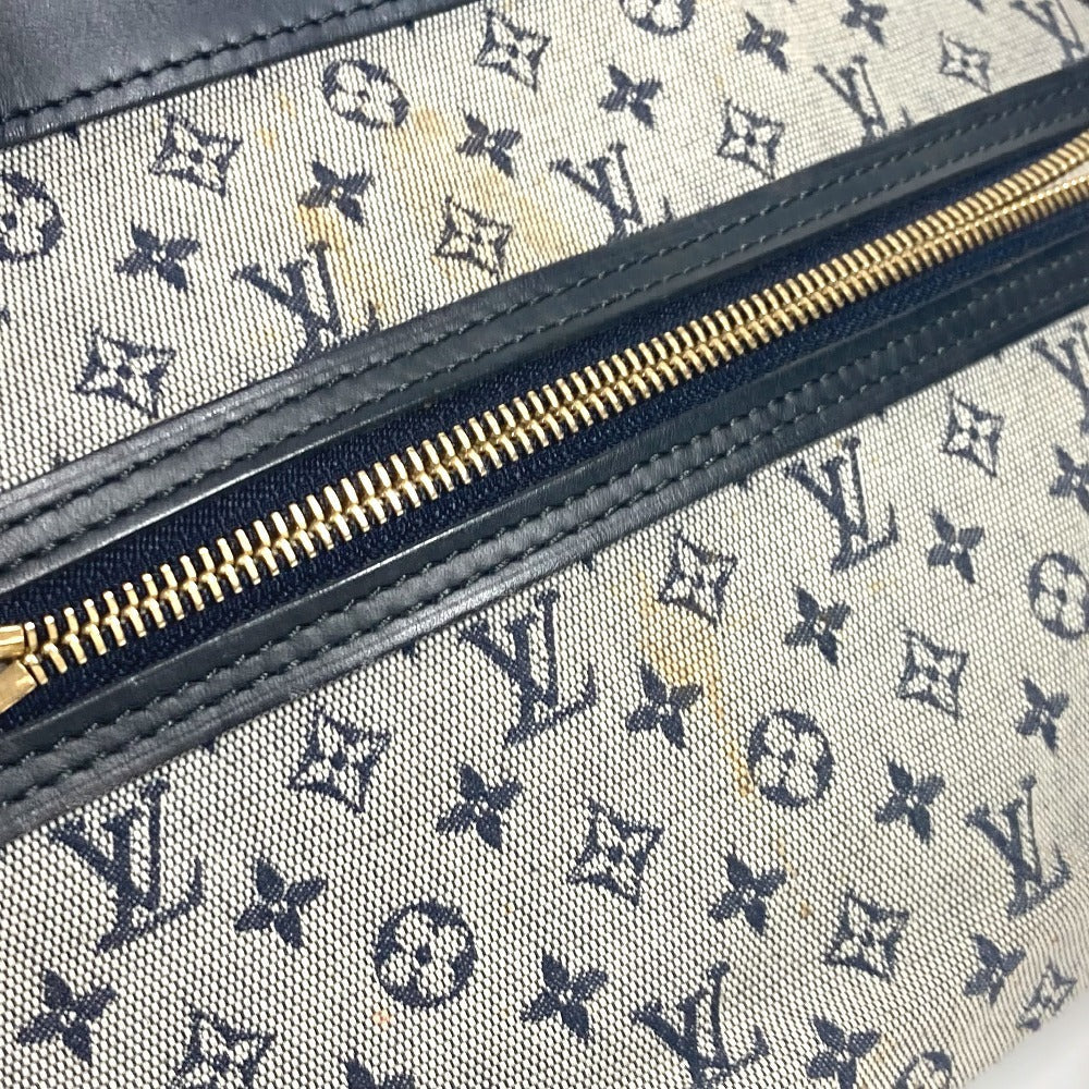 LOUIS VUITTON Handbag M92676 Monogram mini canvas Navy Monogram mini Lucille PM