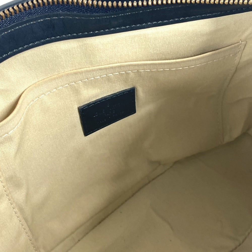 LOUIS VUITTON Handbag M92676 Monogram mini canvas Navy Monogram mini Lucille PM