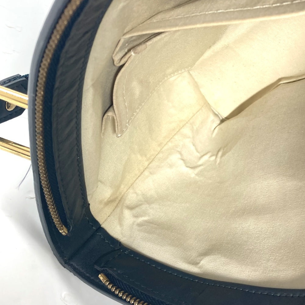 LOUIS VUITTON Handbag M92676 Monogram mini canvas Navy Monogram mini Lucille PM