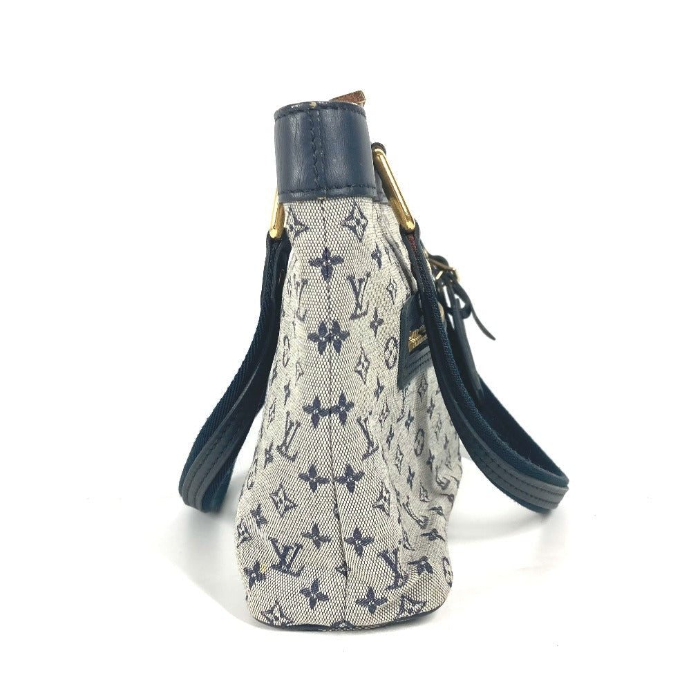 LOUIS VUITTON Handbag M92676 Monogram mini canvas Navy Monogram mini Lucille PM