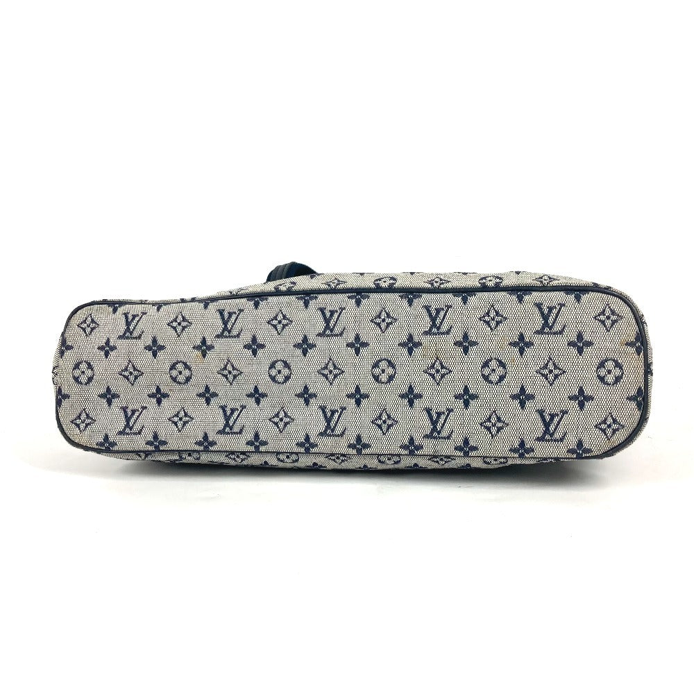 LOUIS VUITTON Handbag M92676 Monogram mini canvas Navy Monogram mini Lucille PM