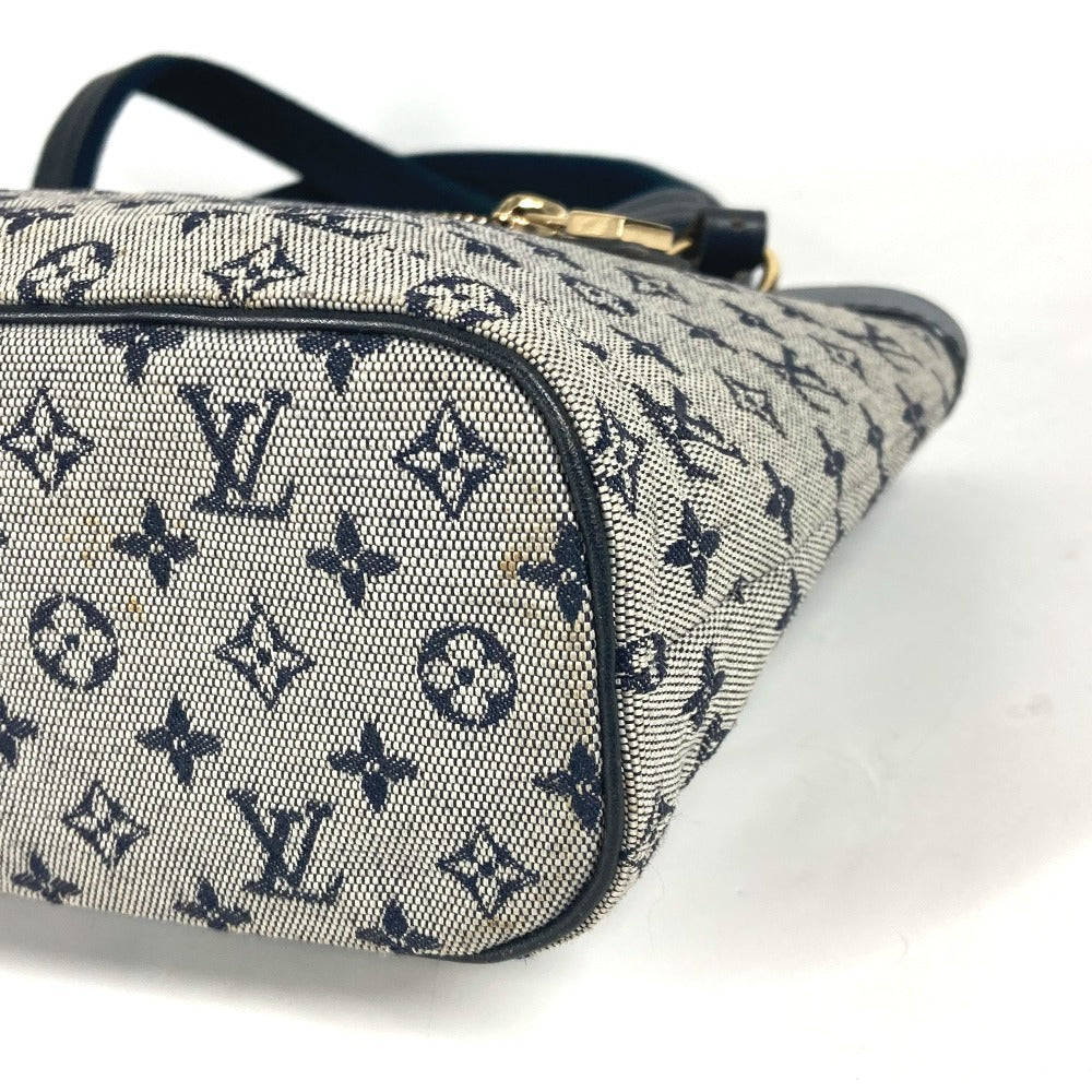 LOUIS VUITTON Handbag M92676 Monogram mini canvas Navy Monogram mini Lucille PM