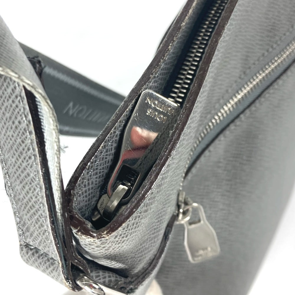 LOUIS VUITTON Shoulder Bag M32630 Taiga Leather gray Taiga Sasha
