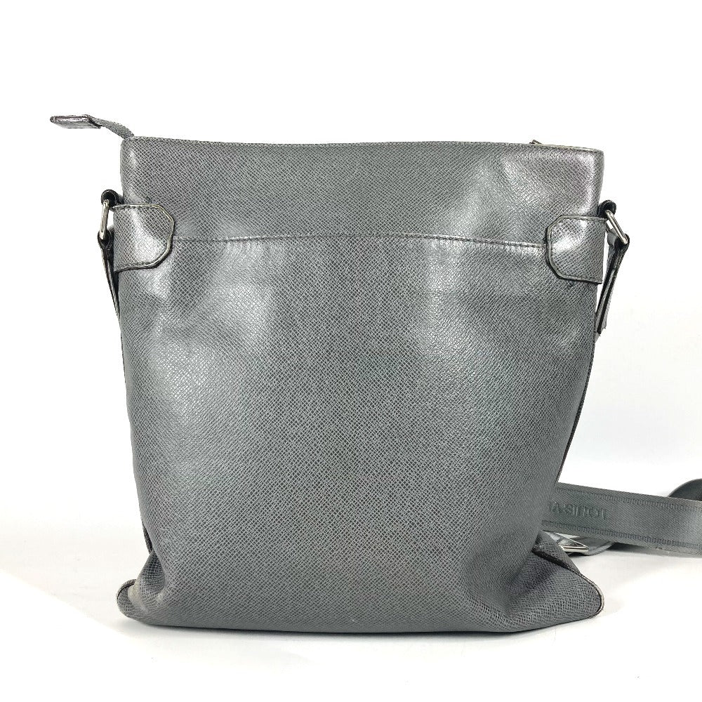 LOUIS VUITTON Shoulder Bag M32630 Taiga Leather gray Taiga Sasha