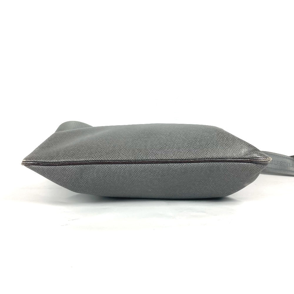 LOUIS VUITTON Shoulder Bag M32630 Taiga Leather gray Taiga Sasha