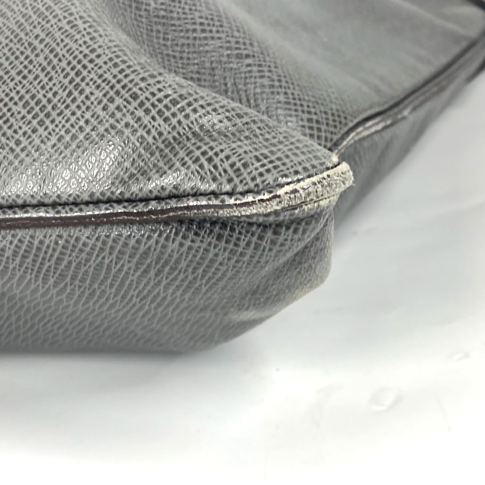LOUIS VUITTON Shoulder Bag M32630 Taiga Leather gray Taiga Sasha
