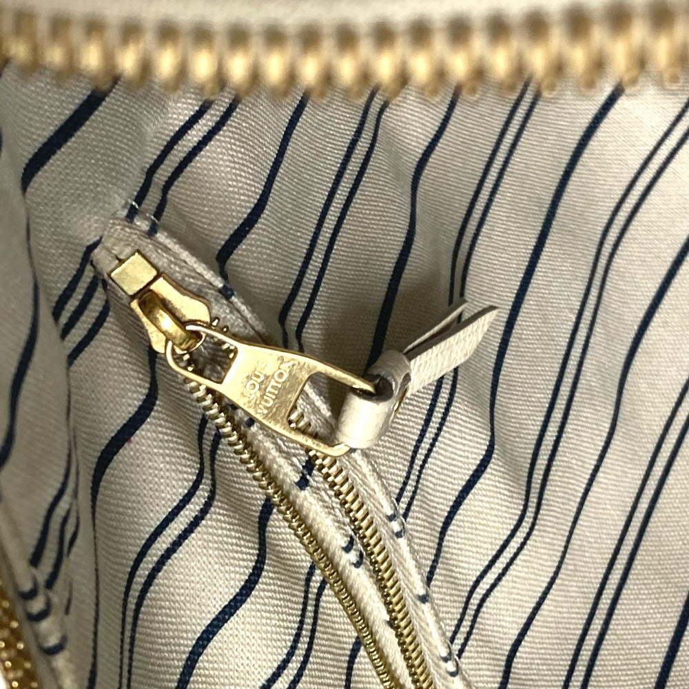 LOUIS VUITTON Shoulder Bag M93411 Monogram Ann Platt Leather white Monogram Ann Platt Remunize PM Women Used Authentic