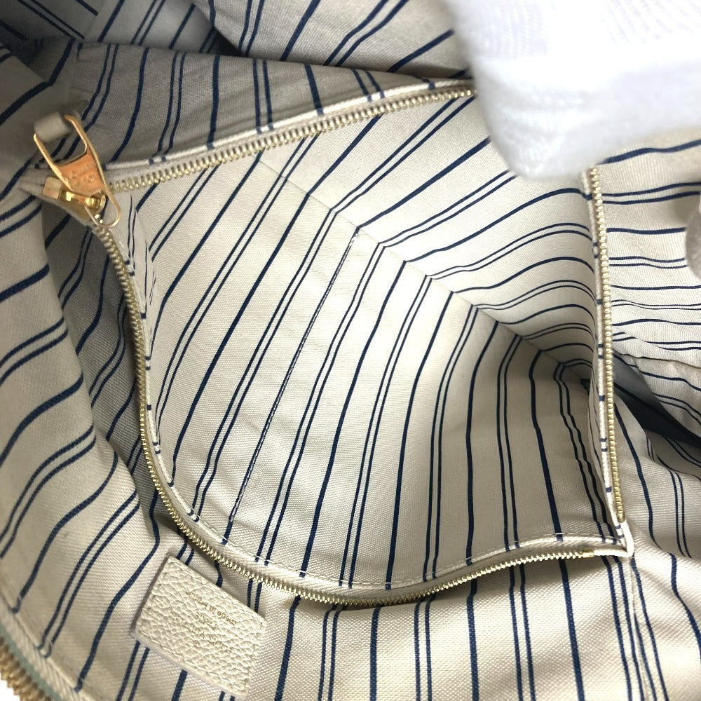 LOUIS VUITTON Shoulder Bag M93411 Monogram Ann Platt Leather white Monogram Ann Platt Remunize PM Women Used Authentic