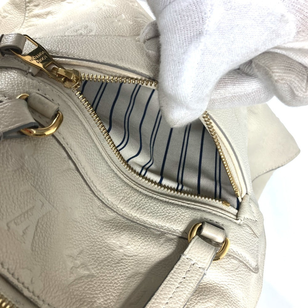 LOUIS VUITTON Shoulder Bag M93411 Monogram Ann Platt Leather white Monogram Ann Platt Remunize PM Women Used Authentic